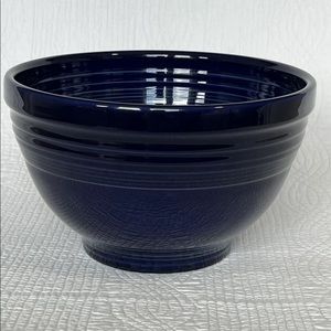 FIESTA Cobalt Blue Large Baking Bowl Nesting Bowl Homer Laughlin HCL